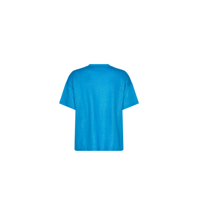 mos mosh casa v-ss foil tee blue aster