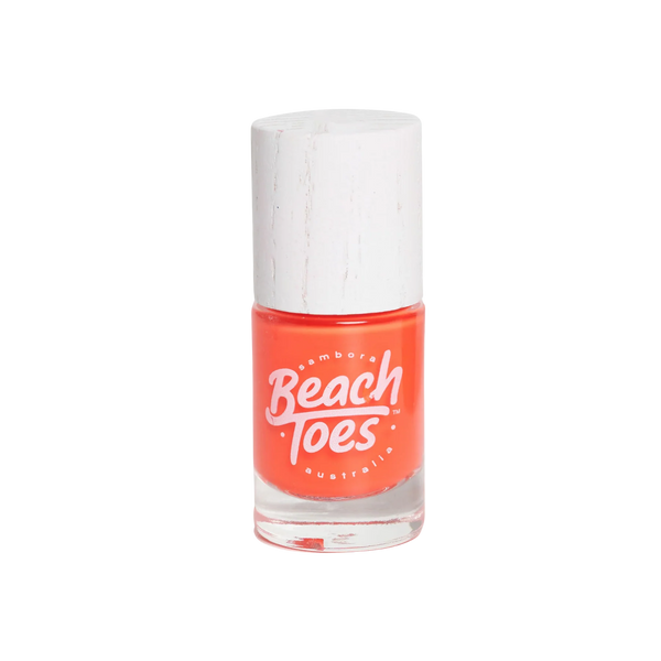 beach toes nail polish starfish