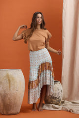 talisman sassy skirt medina blue