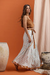 talisman aphrodite skirt medina blue TA24306-3