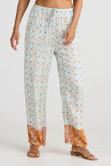 talisman palm springs pant medina blue TA24319-2