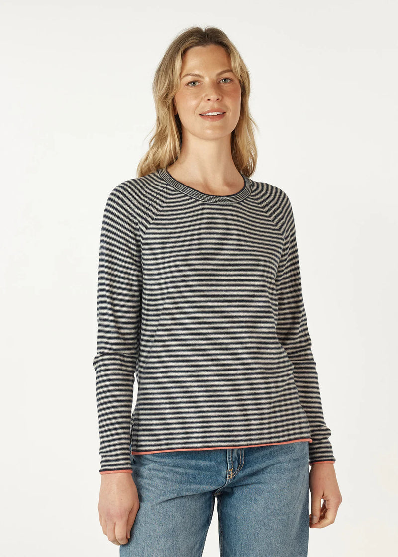 zaket & plover essential stripe crew ZP7147