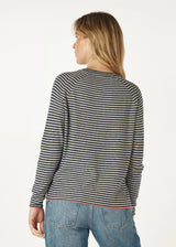 zaket & plover essential stripe crew ZP7147