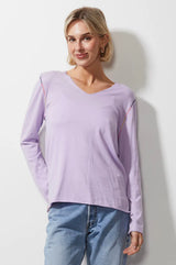 zaket & plover v stitch jumper 4 colours