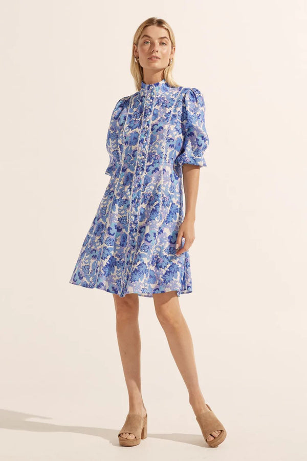 zoe kratmann jargon dress pacific floral ss24jar1 SEP