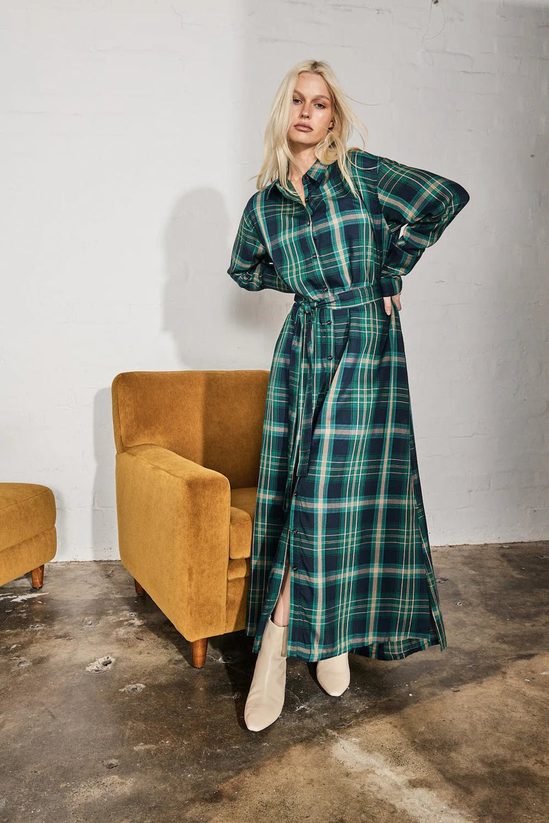kireina skye dress tartan