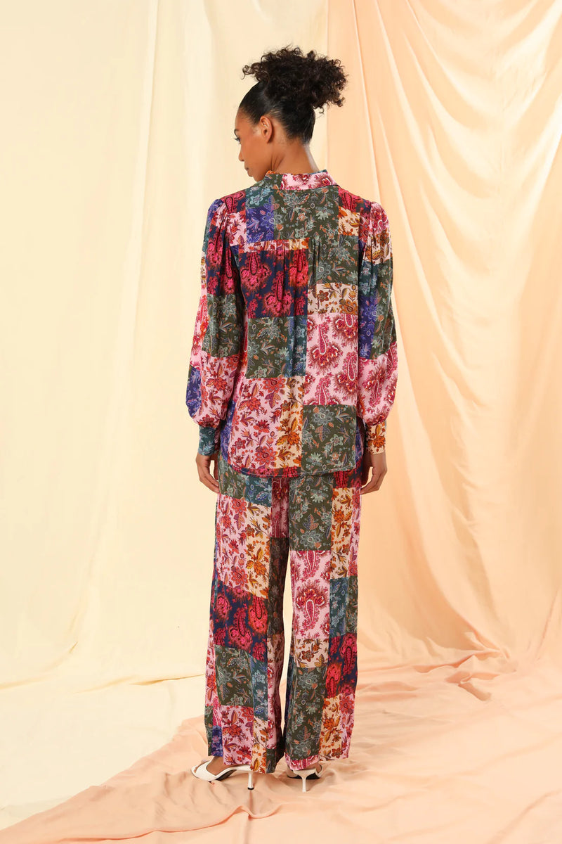 kachel eileen wide leg pant  mosaic paisley