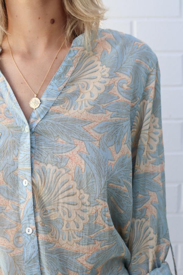 ivy & isabel - caprice shirt - amalfi
